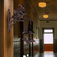 thumbnail image 3 of Vintage Witch Doorbell,Cast Metal Halloween Witch Bells Door,Halloween Decorations Indoor Outdoor,Gothic Spooky Wall Mount Bell With Bat Clapper, Front Porch Garden Decor, Halloween Gift Witch Lovers, 3 of 6