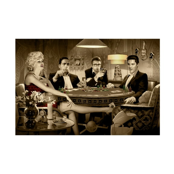 Chris Consani 'Four of a Kind' Canvas Art