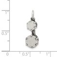 thumbnail image 3 of FB Jewels Sterling Silver Antiqued Bongo Drums Charm, 3 of 4