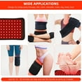 thumbnail image 6 of Red Light Therapy for Body, 15.9" x 7.9" Infrared Light Therapy Belt with 120 LEDs, 660nm Red Light & 850nm Infrared Light Therapy Mat with Timer for Back Shoulder Waist Muscle Pain Relief, 6 of 9