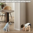 thumbnail image 4 of Clear Self-Adhesive Wall Corner Guards Walls Edge Protector & Corner Protectors for Wall, Furniture Corner, Door Easy to Install for Baby (6PCS, 1in x 39.5in), 4 of 6