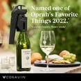 thumbnail image 3 of Coravin Timeless Three Plus Wine Preservation System - Preserve Wine for Years - Oprah's Favorite Things 2022 - By-the-Glass Wine Saver - With 2 Argon Gas Capsules & Wine Aerator, 3 of 8