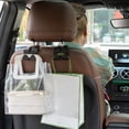 thumbnail image 4 of 2 Pcs Car Seat Back Hooks Vehicle Headrest Hangers Auto Universal Seat Hooks, 4 of 8