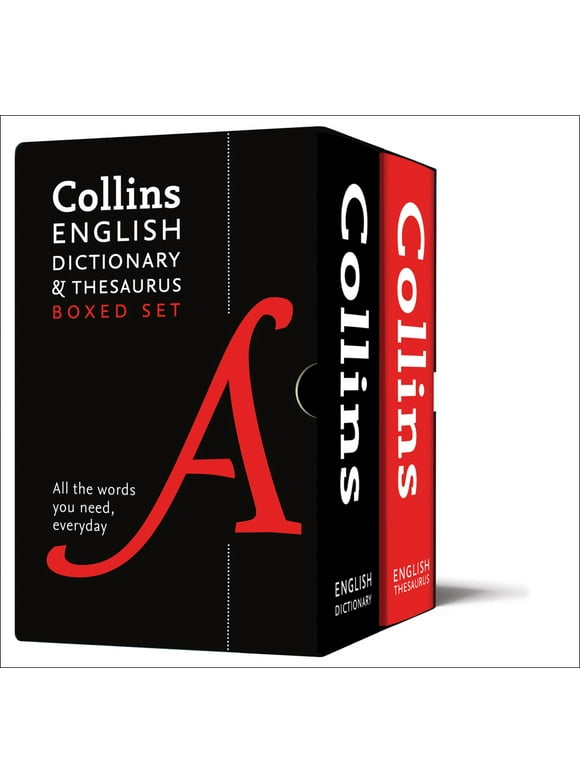 Collins English Dictionary and Thesaurus Boxed Set (Edition 3) (Paperback)