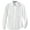 White, variant on North End Ladies' Soil Release Long Sleeve Button-Up Shirt, 65% Polyester/35% Cotton, Sizes S-3XL