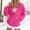 A1_Hot Pink, variant on Oversized Zip Up Hoodie Oversized Jackets Plus Size Zip Up Jacket Fall Winter Track Jackets with Pockets Athletic Sweatshirt Jacket Sweatshirts Plus Size Hoodies Work Hoodies White 3Xl