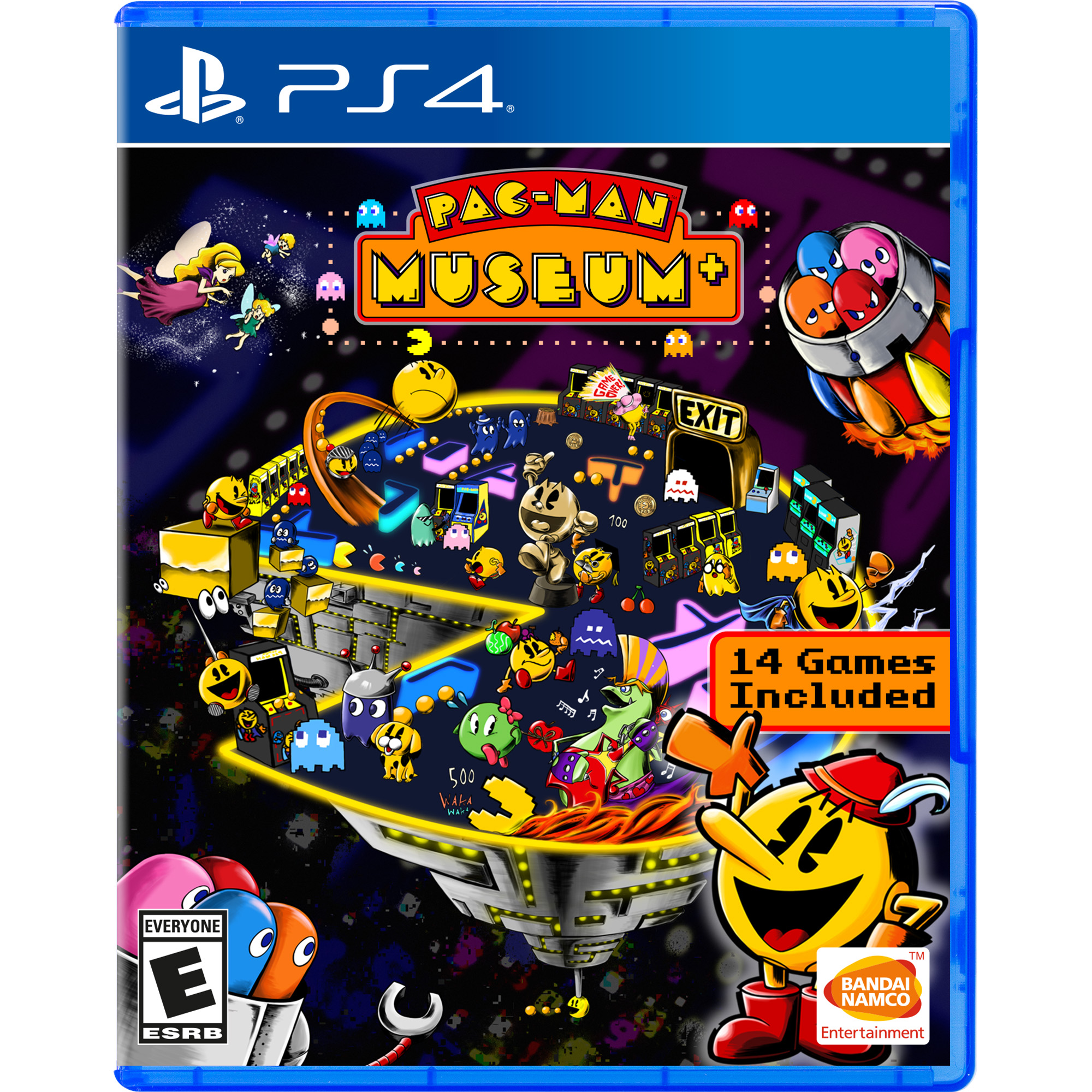 Bandai Namco Pac-Man Museum New Video Game for PlayStation 4 (PS4),