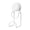 White, variant on Vacuum Hook, Clearance, Tile Hanger, Bathroom Suction Hooks, No Drill Space Saving Basin Hanger, Strong Grip for Towels and Pots, Reusable, Rustproof Metal Design, Apartment Friendly, Damage Free(A)