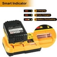 thumbnail image 6 of DCB112 Battery Charger Replacement for Dewalt Compatible with 12V 20V Max Lithium Battery DCB120 DCB127 DCB115 DCB118 DCB107 DCB105 DCB102, 6 of 6