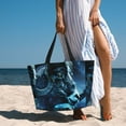 thumbnail image 6 of Honeii Celestial Ram Night Sky for Tote Bag with Adjustable Strap,Beach Bag, Waterproof Sandproof Beach Tote Bag, Large Capacity Foldable Beach Bags, 6 of 7