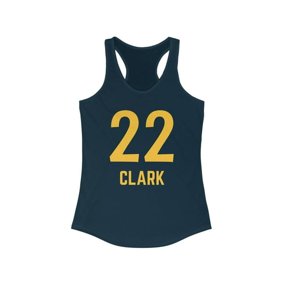 The Goat Caitlin Clark 22 Basketball lover Women's Ideal Racerback Tank
