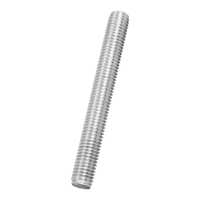 Uxcell M12x100mm Acier Inoxydable 316 Tiges Entièrement Filetées, Pas de 1.75mm