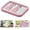Pink, variant on Ice Craft Frozen Dessert Pan, At-Home Rolled Ice Cream Maker Kit, DIY Rolled Ice Cream Tray, Instant Freeze Plate with 2 Scrapers, Frozen Yogurt Maker, Easy Desserts