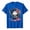 Blue, variant on KHONTS Baseball Design Sprinkles Baseball Player T-Shirt Summer Short Sleeve Tops,Size 2-13 Years White 160