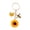 Honey bee sunflower, variant on Decorative Sunflower Resin Keychain Ideal For Gifts And Accessories