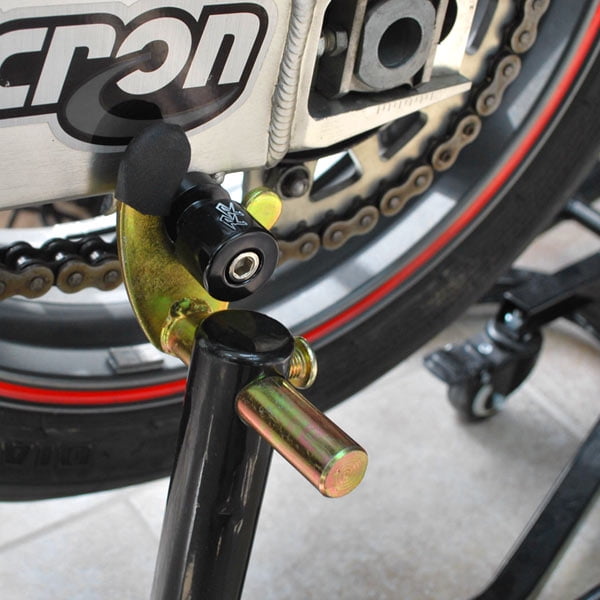 Venom Sport Bike Motorcycle Rear Wheel Swingarm Spool Lift Stand + Low