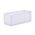 thumbnail image 1 of Storage Box Foldable Stackable Organizer with Ventilated Hollow Design Space Saving Storage Bin for Household Travel Dormitory, 1 of 8