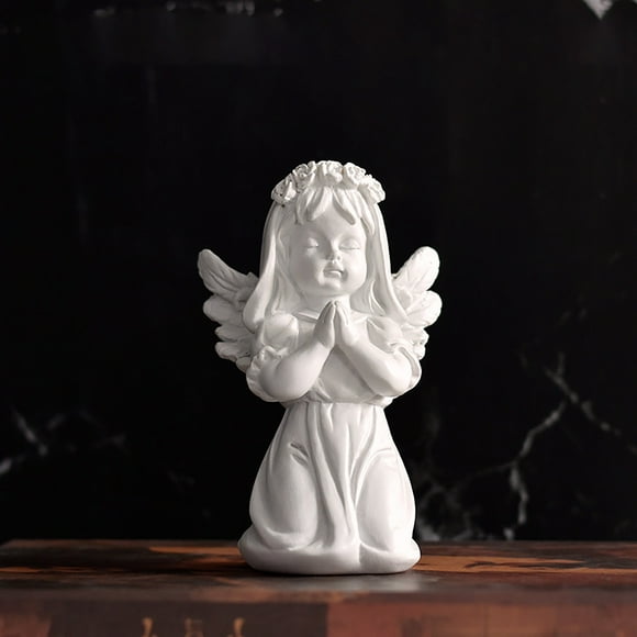 XZNGL Figurine Ange Praying Cherub Adorable Cherubs Angels Statues Figurine Indoor Outdoor Home