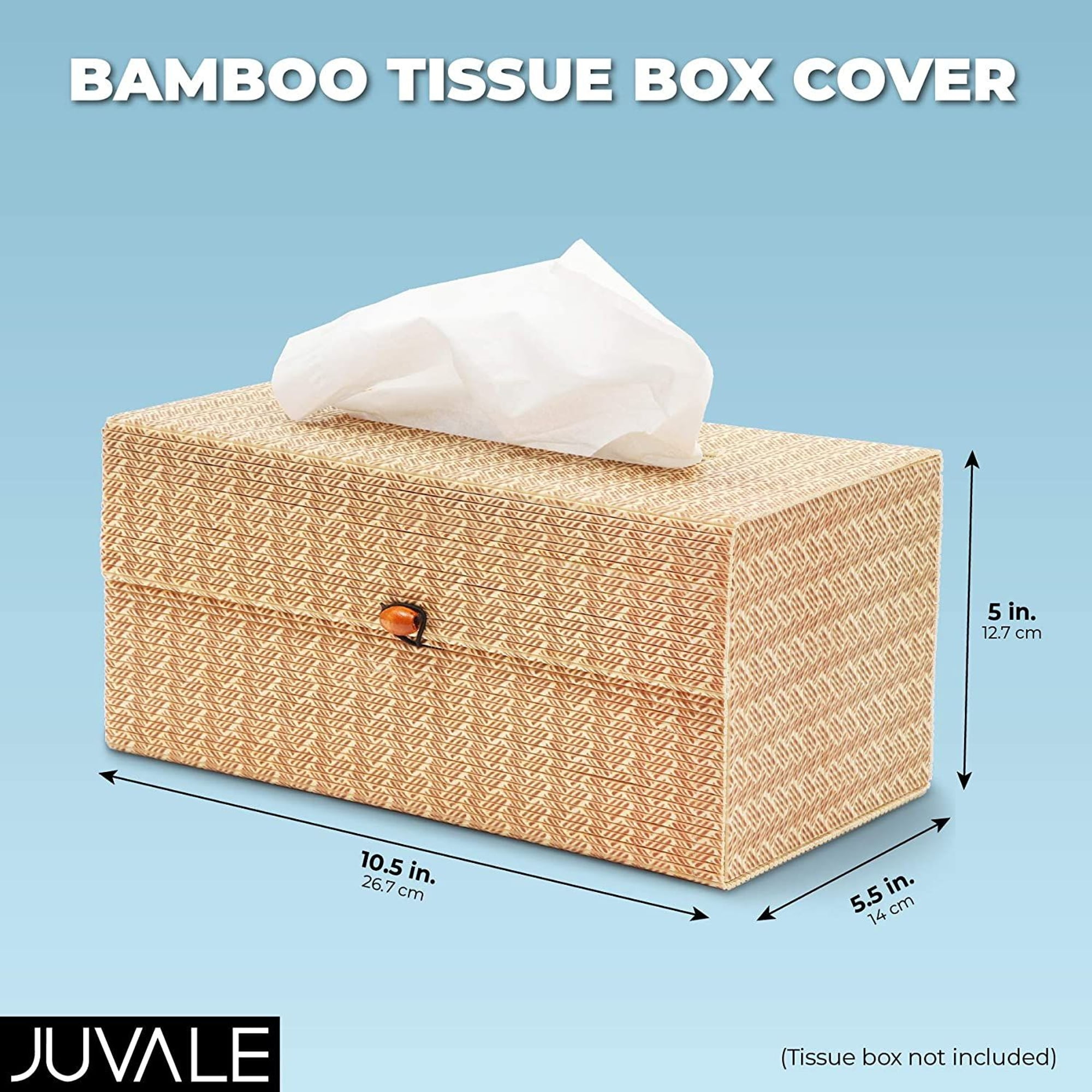 Palawan Bamboo Tissue Box Cover – Cailini Coastal