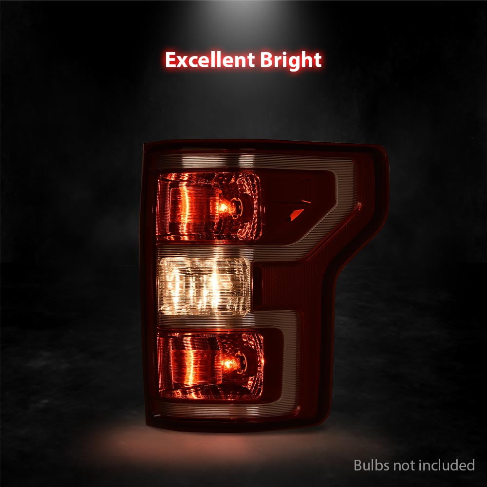 PIT66 Rear Tail Light Lamp Right Passenger Side Fit For 2018-2020 Ford F150 F-150