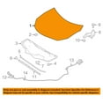 thumbnail image 3 of CAPA For 16-18 Sentra 1.6L/1.8L Hood Panel Assembly Primed NI1230208 F51003YUMA, 3 of 5