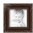thumbnail image 2 of ArtToFrames 5" x 5" Classic Burgundy Picture Frame, 5x5 inch Brown Wood Poster Frame (WOM-4927), 2 Pack, 2 of 6