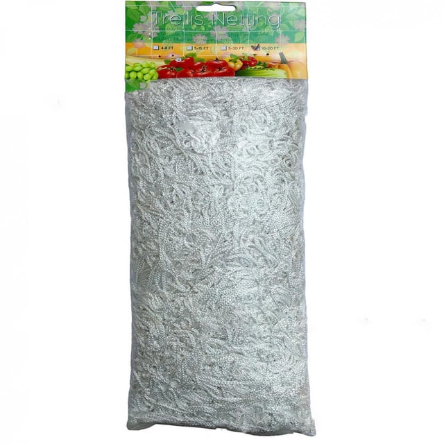 Red de enrejado de jardín de poliéster para tomates / frijoles / enredaderas 3.3 X 10m
