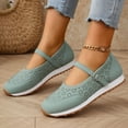 thumbnail image 6 of CHICVOMEY Women's Retro Mary Jane Flats - Hollow Floral Breathable Walking Shoes for Women with Buckle Strap - Casual Flats Slip-On Ballet Flats for Daily Wear, 6 of 9
