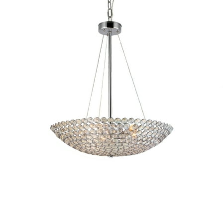 Metropolitan Bowl Pendant - Gydha 5-Light 20-Inch Crystal Bowl Pendant