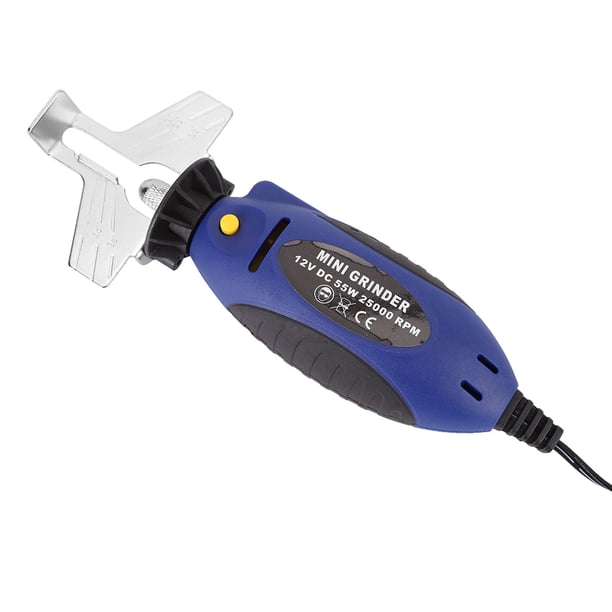 Mini afilador de motosierra, mini afilador de motosierra de 12 V, máquina rectificadora de cadena eléctrica, herramienta de afilado de motosierra, innovación moderna