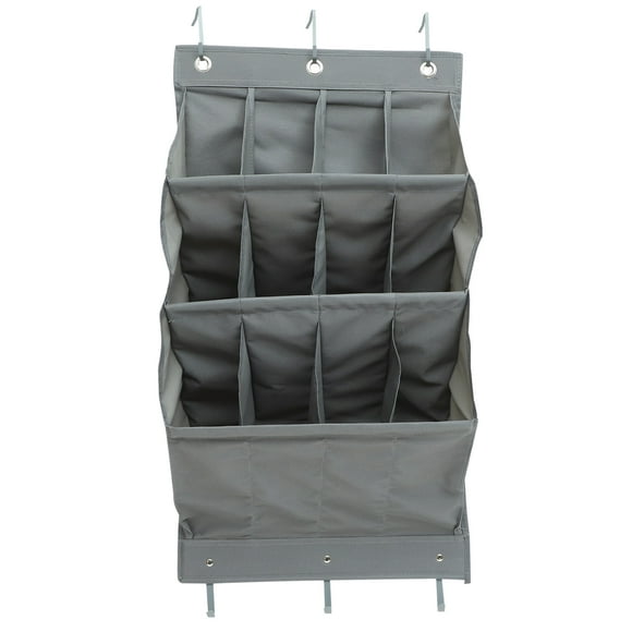 1 Set of Convenient Door Back Bag Multi-layer Shoe Pocket Pouch Household Over the Door Organizer