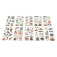 thumbnail image 1 of Etiqueta engomada de Halloween para niños, 10 hojas de etiqueta engomada del cuerpo de la fiesta de Halloween de la cara etiqueta engomada de la cara de los niños probada profesionalmente, 1 of 8