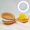 Clear, variant on Cake Mould,Candle Lightweight Portable Egg Tart Skin Making Silicone Mould For Home