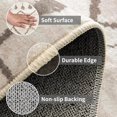 thumbnail image 3 of Extra Long Hallway Runner Rug: Home Runners for Porch Entryway Living Room Dining Room - Stain and Water Resistant Rugs with Non-Slip Backing - Soft Low-Pile Moroccan Carpet 12ft Beige Dusty Pink, 3 of 5
