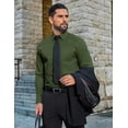 thumbnail image 3 of COOFANDY Men' Long Sleeve Button Down Shirts Stain Shield, 3 of 6