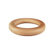 100 Pcs Wooden Toss Rings 1-1/2" Outside Diam,  3/8" Thick, 3/4" Inside Diam