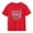 Red, variant on Piuwrlz Short Shirts Sleeve Kids Girls Graphic T-Shirts Cotton Pullover Black Size 9 Years
