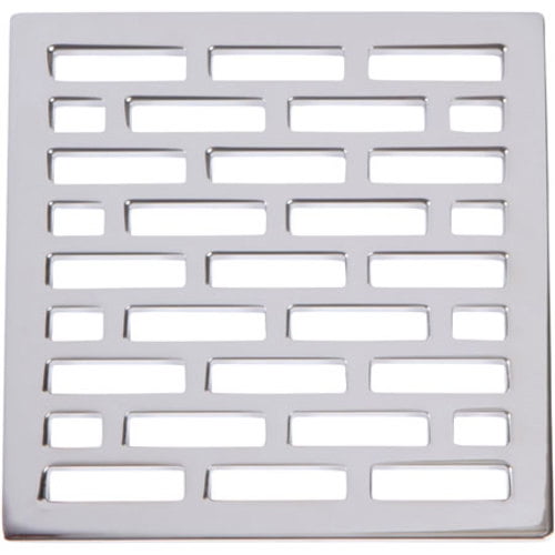 Newport Brass 233406 Satin Nickel Decorative Drains 4" Square Shower