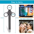 thumbnail image 4 of ANGCURE Lube Applicator Syringes, Lubricant Tube Shooter with Smooth Rounded Cap for Men, Women & Couples, Reusable, Easy Use & Clean [10ml Scales][Gray], 4 of 5