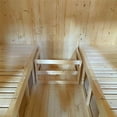 thumbnail image 6 of ALEKO SRCE6HULU Rustic Cedar Barrel Rounded Square 6 person Sauna with Heater, 6 of 13