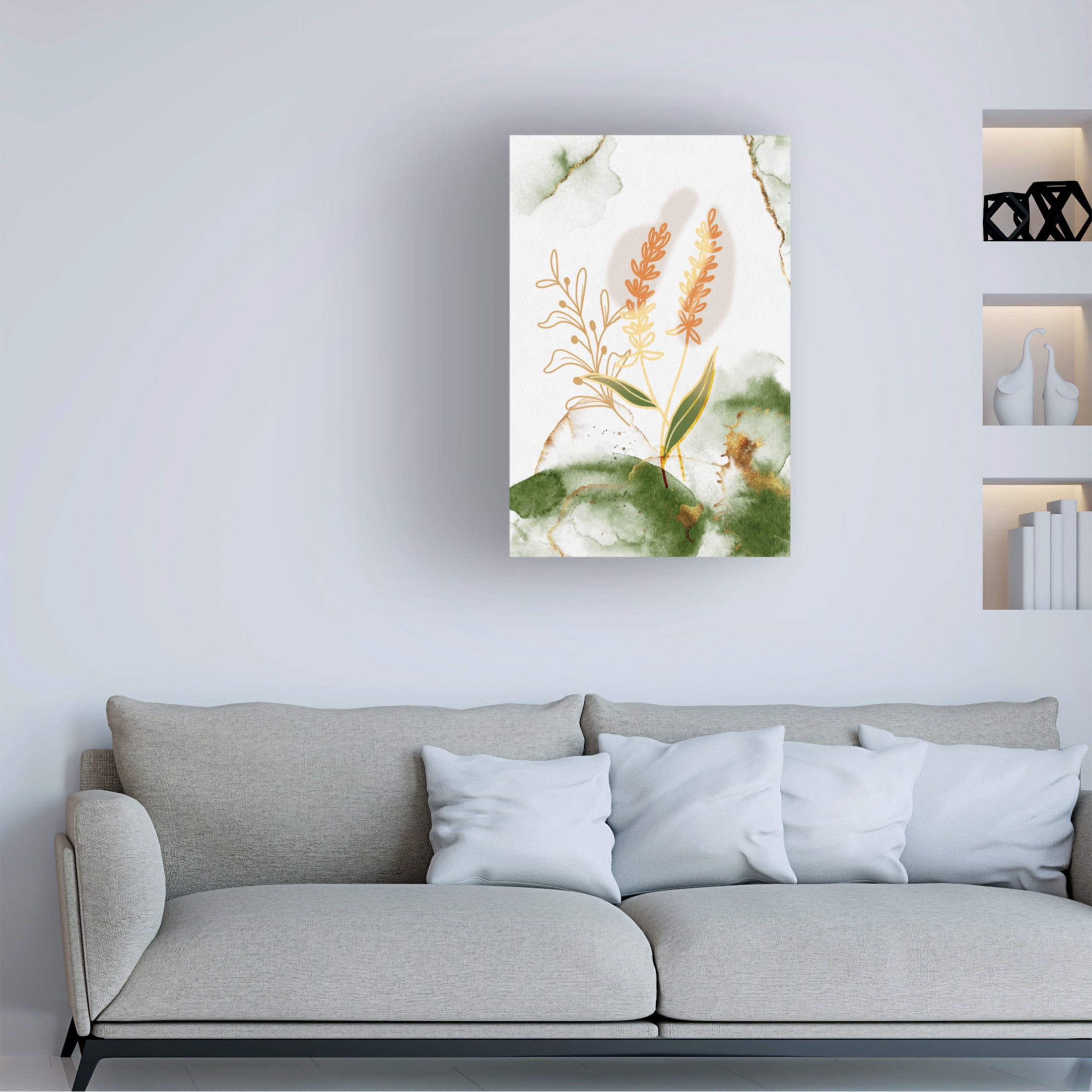 Trademark Fine Art Fadil Roze  Kuin Canvas Wall Art