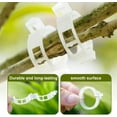 thumbnail image 3 of MEUDQU Secured Plastic Plant Clip, 100/150/300 PCS Plant Fixing Clips for Climbing Plants Plastic Support, Small Plastic Clip for Garden, 3 of 10