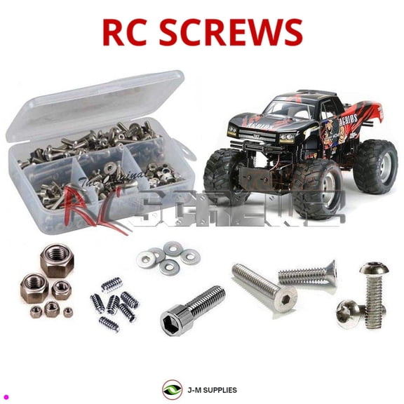 RCScrewZ Stainless Steel Screw Kit tam153 for Tamiya TXT-2 Agrios 1/10 Monster Truck (#58549) | SET