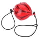 thumbnail image 3 of Saco de boxeo de cuero con forma de pera para entrenamiento de boxeo (rojo), 3 of 10