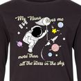 thumbnail image 4 of Inktastic My Nana Loves Me Long Sleeve Youth T-Shirt, 4 of 5