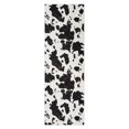 thumbnail image 3 of Tzou Cow Print Runner Rugs 2' x 6' – Modern Washable Low Pile Throw Rug with Non-Slip Backing, Stain-Resistant Soft Floor Carpet for Living Room, Bedroom, Kitchen (Machine Washable), 3 of 9