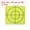 Green, variant on Uxcell Survey Reflector Sheets Self-Adhesive Target Sheets for Total Stations White 20x20mm