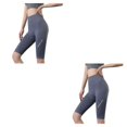 thumbnail image 2 of Pantalones de Yoga Sonducket de Nailon para Mujer Gris S 2piezas, 2 of 6