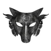 Cosplay Wolf Costume Mask Full Face Mask for Men Women