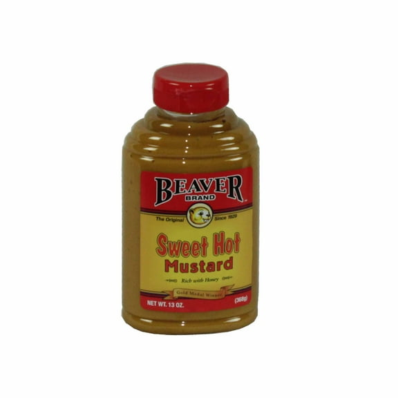 Beaver Sweet Hot Mustard, 13 Oz -- 6 per case